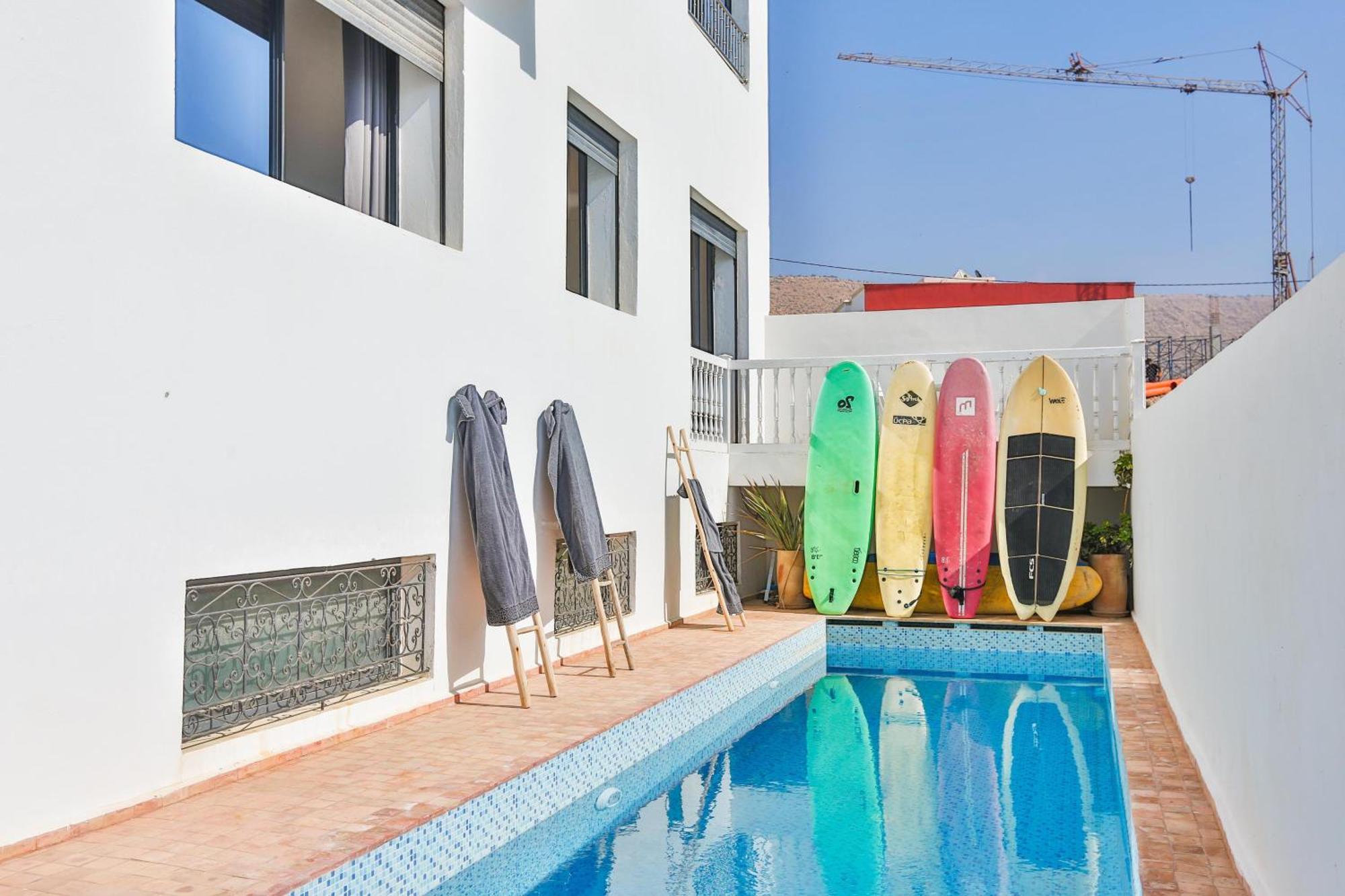 Moon Surf Bed & Breakfast Imsouane Exterior photo